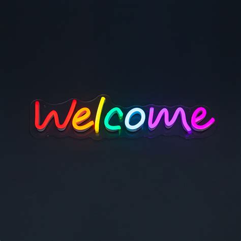 'Welcome' Neon Sign - Etimeau_AU