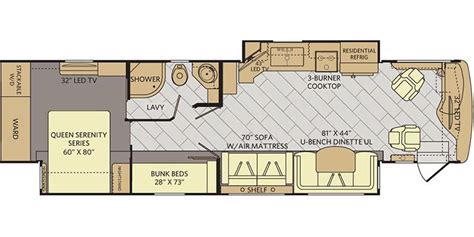 2017 Fleetwood Pace Arrow LXE Specs & Floorplans