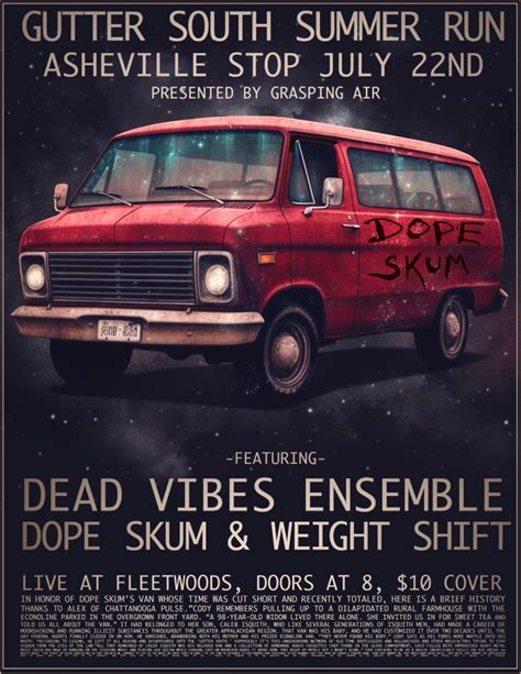 Dope Skum, Dead Vibes Ensemble and Weight Shift – Rock-n-Roll Wedding Chapel