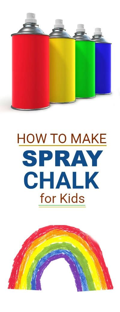 Spray Chalk Recipe for Kids | Growing A Jeweled Rose