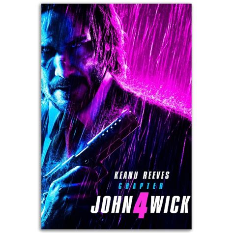 John Wick 4 Poster High Quality Poster John Wick Poster