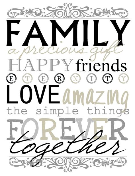 Free family printables, Printable quotes, Free printables