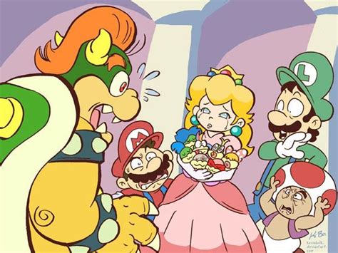 Bowser and Princess Peach's children - Super Mario - Mario - Bowser - Luigi - Toad - Koopalings ...