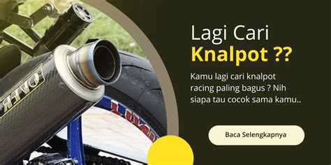 Knalpot Racing Terbaik Yang Ada Di Indonesia 2021 | GAET.co.id