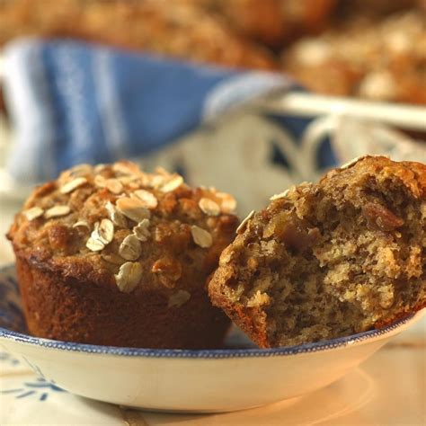 Date-Oat Muffins Recipe - EatingWell