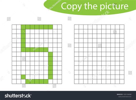 Copy Picture Pixel Art Number 5 Stock Vector (Royalty Free) 1502196098 ...