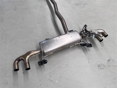 (Used) Nissan GT-R (R35) OEM 17+ Titanium Exhaust by Fujitsubo