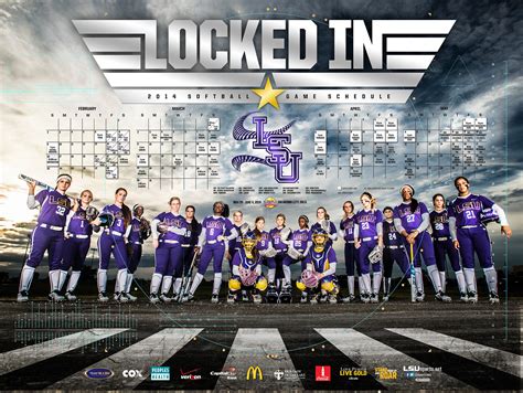 2013-2014 LSU Athletics Posters on Behance