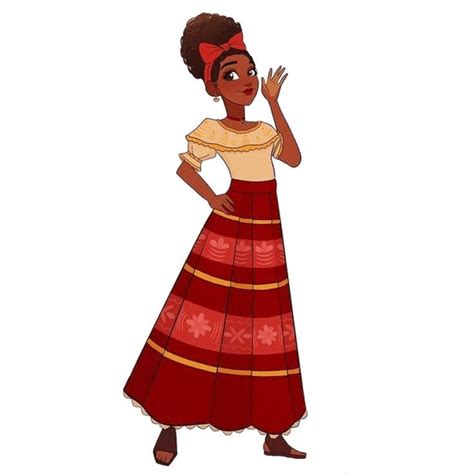 Dolores Madrigal Personajes Encanto Disney sin fondo - El Taller de ...