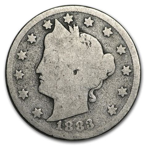 Buy 1883 Liberty Head V Nickel w/Cents Good | APMEX