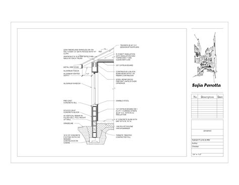 Wall Detail - Revit Model on SCAD Portfolios