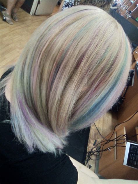 Holographic hair colors | Holographic hair, Hair color, Hair