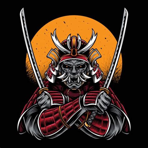 Graphic Vector Samurai Vector - Satu Trik