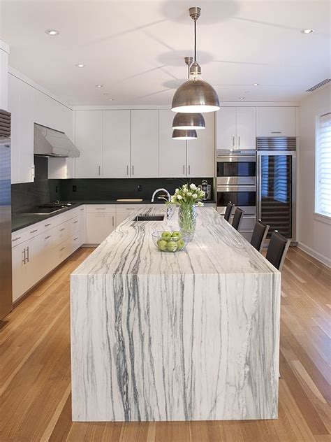 Are Waterfall Countertops Just a Fad? - Balducci Additions and Remodeling