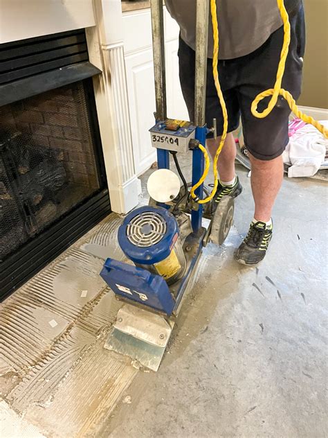 Floor Tile Removal - The Good Wrench