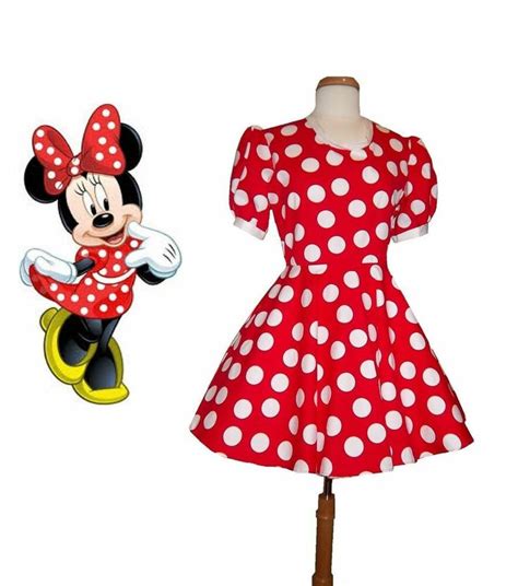 OOAK Minnie Mouse Dress Custom Theater Professional Jumbo Polka dot S-2X #PrettyElegance ...