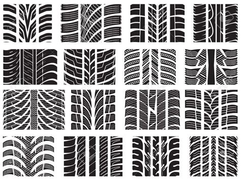 Tire tread, Vector free, Tyre tread