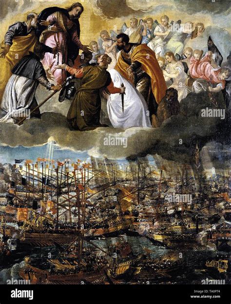 Paolo Veronese - battle lepanto 1572 Stock Photo - Alamy