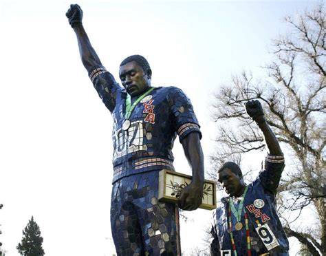 Medal cut from Tommie Smith statue at San Jose State – The Mercury News