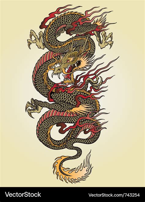 Chinese Dragon Tattoo