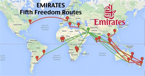 Top 16 Longest Emirates Fifth Freedom Routes: Coming to a City Near You ...