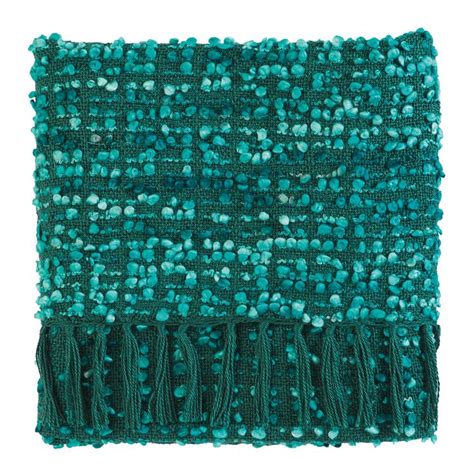 Park Teal Throw | Teal throws, Teal throw blanket, Knitted throws