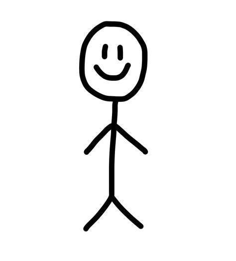 Aesthetic Funny Stickman Pfp - Dengan Santai