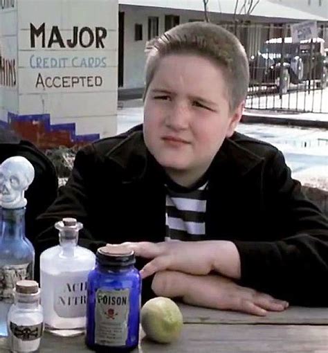 October 4: Jimmy Workman. Played Pugsley Addams in the movies, 'The Addams Family' (1991) and ...