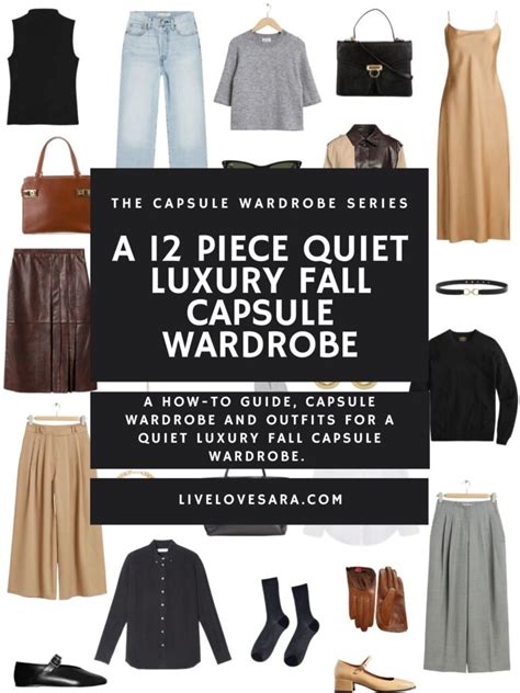 A 12 Piece Quiet Luxury Fall Capsule Wardrobe - livelovesara