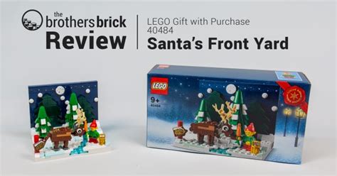 LEGO Gift with Purchase GWP Christmas Holiday 2021 - 40484 Santa's ...