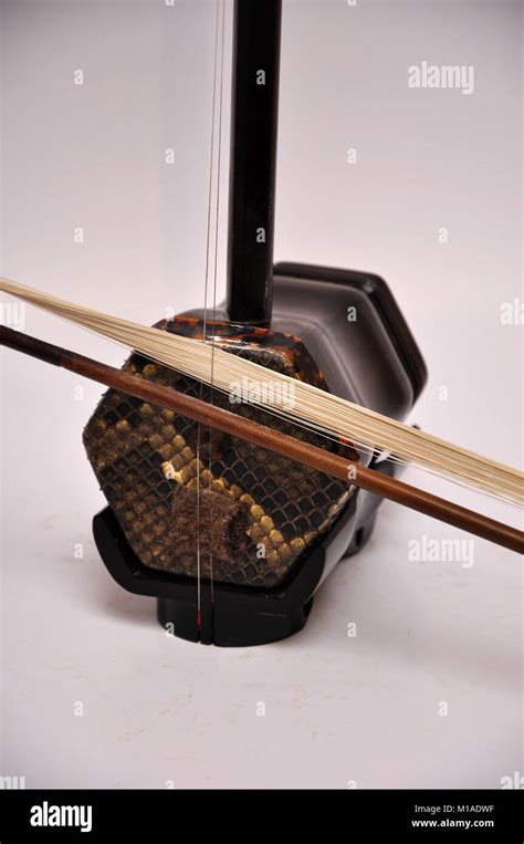 Two-string chinese violin, the erhu Stock Photo - Alamy