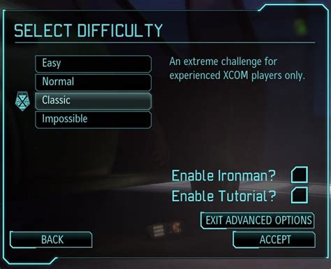 Game difficulty (XCOM: Enemy Unknown) | XCOM Wiki | FANDOM powered by Wikia