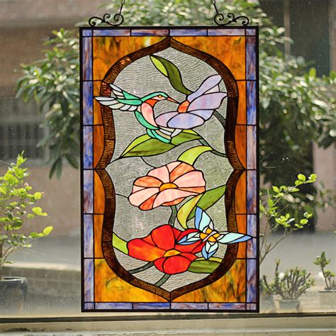 Bloomsbury Market Tiffany Window Panel | Wayfair