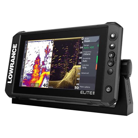 Lowrance® - Elite FS™ 9 9" Fish Finder/Chartplotter with C-Map Contour+ ...