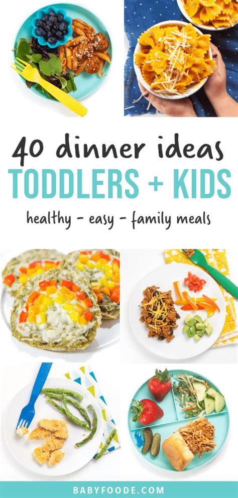 40 Family Dinner Ideas for Kids | Baby Foode