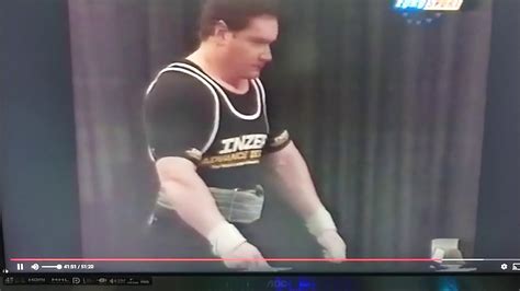 Ed Coan world record Squat 423 kg 1994 South Africa - YouTube