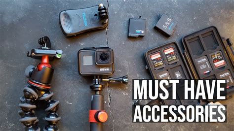 Top 8 GoPro Accessories - You need these for your new GoPro! - YouTube