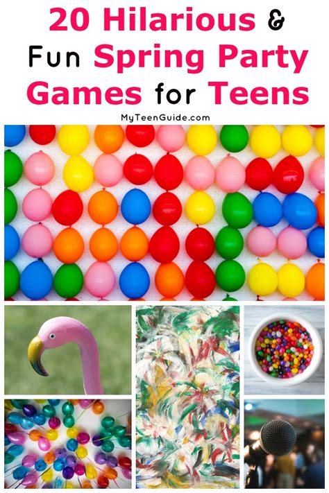 20 Hilarious & Fun Spring Party Games for Teens