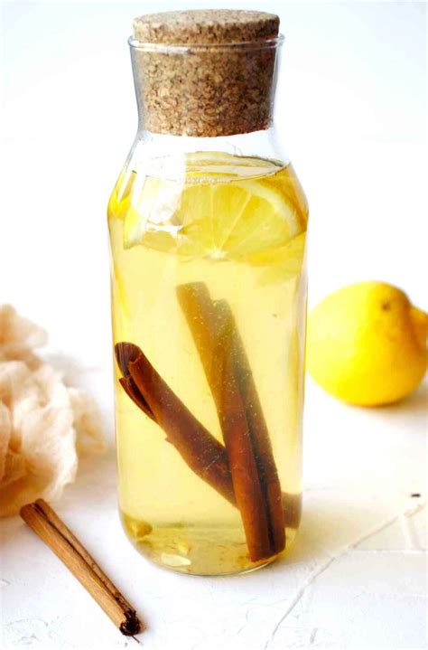 Refreshing Lemon Cinnamon Water Recipe - SimplyBeyondHerbs