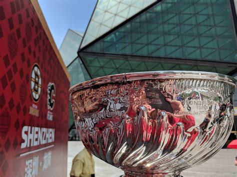 Stanley Cup damage update. Looks like a bit of it was repaired : r/hockey