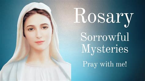 Holy Rosary - Sorrowful Rosary - Tuesday & Friday | 54 Day Rosary Novena - YouTube