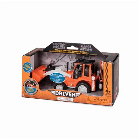 Driven, Toy Backhoe Loader with Realistic Engine Sounds | Toys R Us Canada