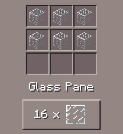 Glass Pane: Minecraft Pocket Edition: CanTeach