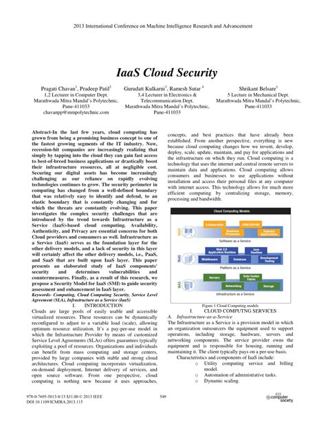 (PDF) IaaS Cloud Security