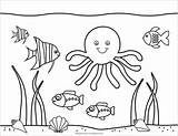 Free Printable Ocean Coloring Pages sketch template