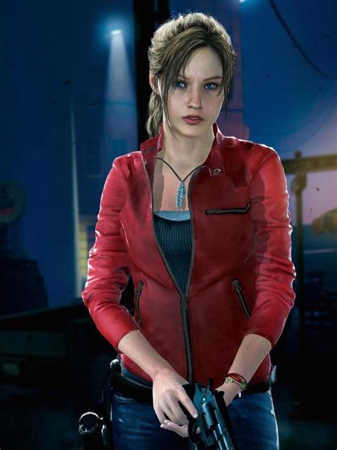 Buy Now - Claire Redfield Resident Evil 2 Red Leather Jacket