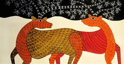 20 Beautiful Gond Paintings A Feast For Your Eyes|Indian folk art