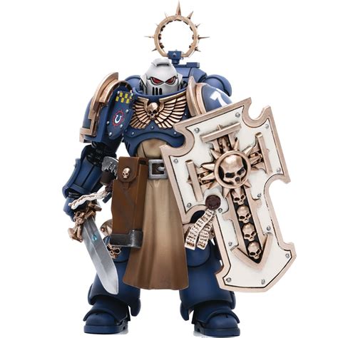 Joy Toy Warhammer 40,000 Space Marines Ultramarines Bladeguard Veterans 03 1:18 Scale Action Figure