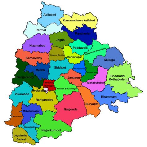 List of containment zones across Telangana districts