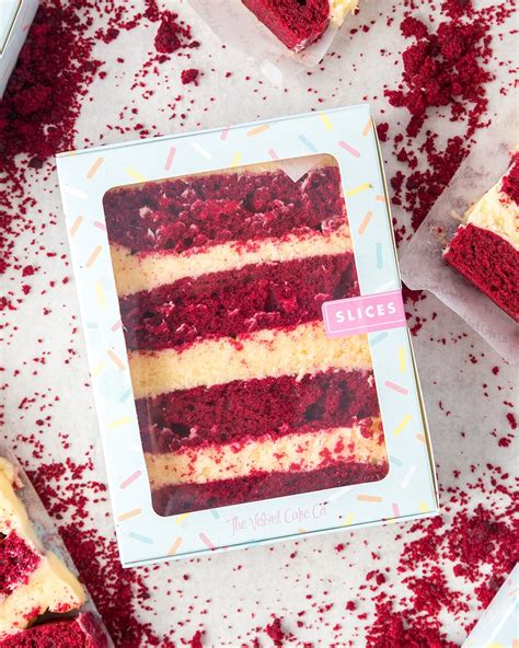 Red Velvet Slice - The Velvet Cake Co | Freshly Baked